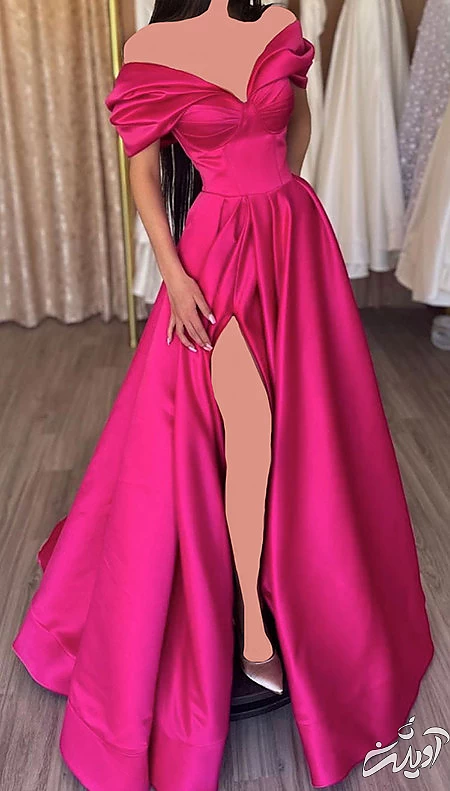 جدیدترین مدل لباس مجلسی به رنگ ویوا مگنتو, مدل لباس مجلسی به رنگ ویوا مگنتو رنگ سال 2023, مدل لباس مجلسی به رنگ مد سال 2023